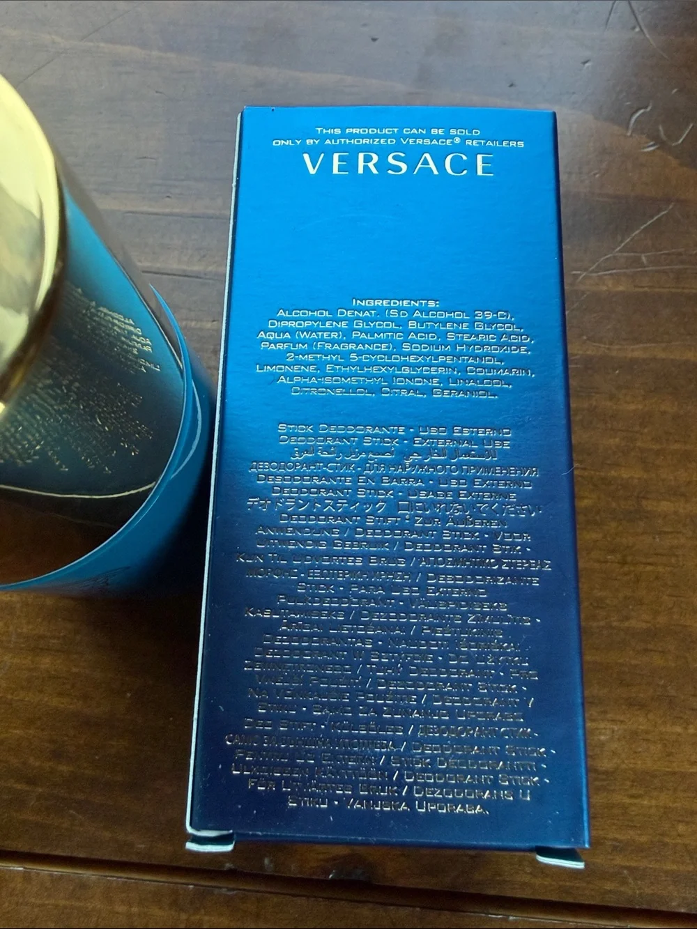 Versace Eros Performed Deodorant Stick. New Sealed